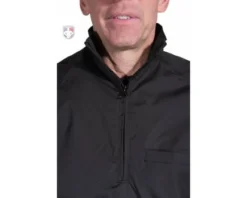 Smitty Umpire Smitty Major League Replica Convertible Umpire Jacket - Black -UMPLIFE Shop Smitty convert collar