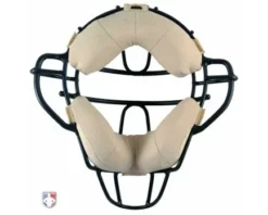Team Wendy Umpire Mask Replacement Pads - Tan -UMPLIFE Shop Team Wendy Tan in Black Frame Inside 1