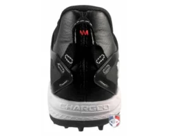 Under Armour Yard Turf Black & White Field Shoes -UMPLIFE Shop UA YT Under Armour Yard Turf Black White Field Shoes Charged Heel wm 1