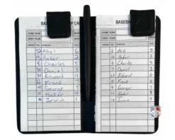 UMPLIFE XL Magnetic “Book” Style 6.5” Umpire Lineup Card Holder -UMPLIFE Shop ULF OSB Pro Grade Magnetic Book Style 6.5 Umpire Lineup Card Holder Game Card Referee Wallet lineup cards wm