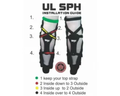 UMPLIFE Flex Umpire Shin Guard Harness 9 UMPLIFE Flex Umpire Shin Guard Harness -UMPLIFE Shop ULF Shin Guard Strap instructions
