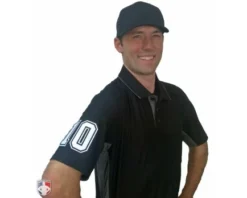 4" White On Black On White Precision-Cut Number -UMPLIFE Shop UM03 BK GY with N4 SUB WBW 1