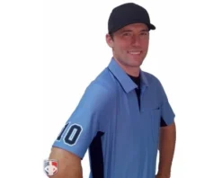 3" Black On Light Blue On White Precision-Cut Number -UMPLIFE Shop UM03 CB BK with N3 SUB BPBW