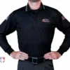 Illinois (IHSA) Long Sleeve Umpire Shirt - Black
