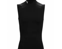 Under Armour HeatGear Sleeveless Mock Neck Compression Shirt -UMPLIFE Shop Under Armour HeatGear Sleeveless Mock Neck Compression Shirt Mani Front 1