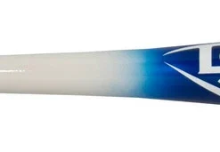 LOUISVILLE SLUGGER Personalized Bat White Royal Blue High Gloss