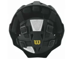 Wilson Umpire Gear Wilson MLB Pro Stock Titanium Umpire Helmet -UMPLIFE Shop WTA5800BL Wilson MLB Pro Stock Titanium Umpire Helmet Back View