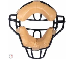 Wilson Umpire Gear Wilson Dyna-Lite Steel Umpire Mask With Doeskin -UMPLIFE Shop Wilson Doeskin inside