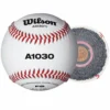 A1030 Wilson Flat Seam Baseballs (Dozen)