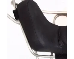 Diamond Umpire Gear Diamond Silver Big League Aluminum Umpire Mask With Leather -UMPLIFE Shop dfm padding close z 1