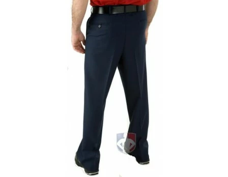 Smitty Umpire Smitty Navy Flat Front Volleyball Referee / Umpire Pants With Western-Cut Pockets 2 Smitty Umpire Smitty Navy Flat Front Volleyball Referee / Umpire Pants With Western-Cut Pockets - Image 2