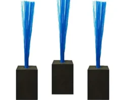 Foam Base Plug With Tassel (Set Of 3)